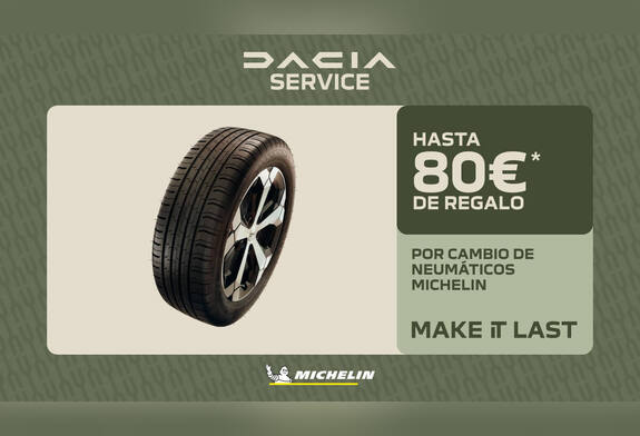 Tus neumáticos Michelin con regalo